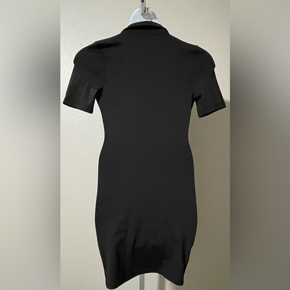 DAAWENXI Women Summer Sexy Short Sleeve Ruched Button Front Dress, NWOT, S - Picture 2 of 3